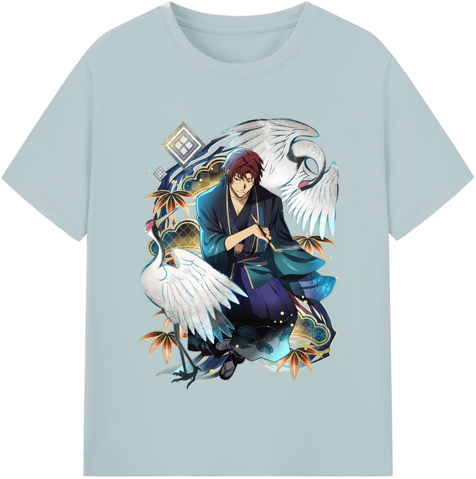 （画像用） 文豪ストレイドッグス Bungo Stray Dogs 綿100％半袖Tシャツ（フロントプリント）